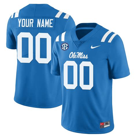 ole miss rebels jersey